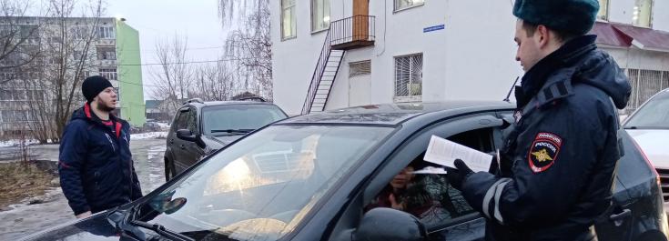 В Ивановской области сотрудники ГИБДД выявляли водителей, нарушающих правила перевозки детей