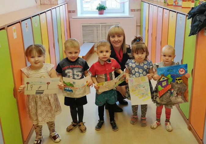 В Селенгинском районе подвели итоги конкурса рисунков «Мой папа и я – за безопасные дороги»