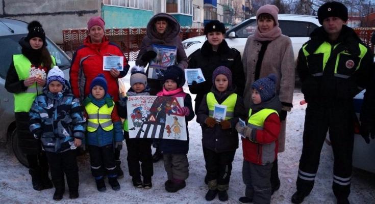 Юные инспекторы движения провели в Цильнинском районе профилактическую акцию