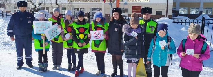 Профилактическое мероприятие «Осторожно-гололед» прошло в с. Турочак