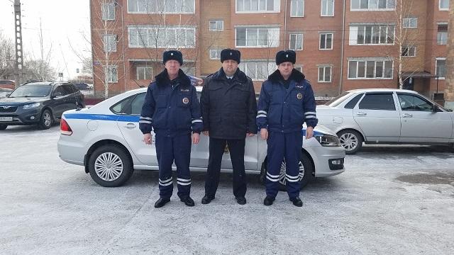 Житель Хакасии поблагодарил сотрудников Госавтоинспекции Красноярского края за помощь на дороге