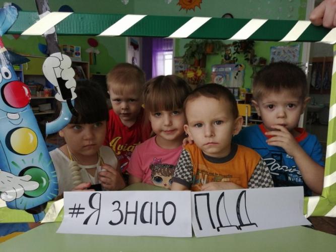 В Красноярском крае родители с детьми приняли участие в фотосете «Я знаю ПДД»