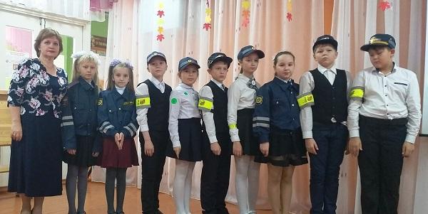 Слова благодарности юных инспекторов дорожного движения своему руководителю отряда ЮИД п. Ярега Ухтинского района
