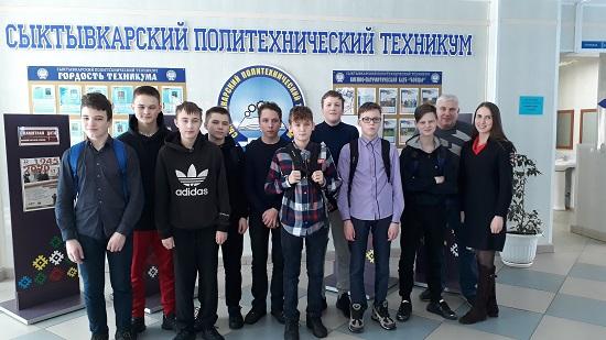 В политехническом техникуме г. Сыктывкар прошли профессиональные мастер-классы для ЮИДовцев
