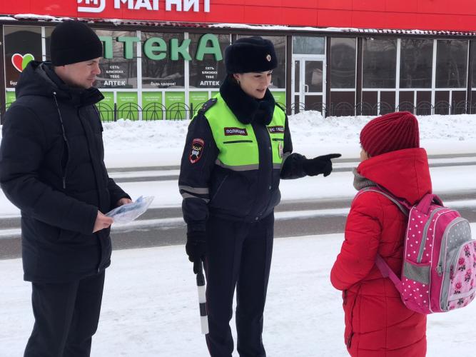 В Пуровском районе автоинспекторы провели оперативно-профилактическое мероприятие «Водитель - пешеход»