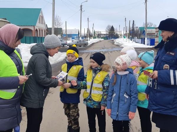 В Альметьевском районе прошла профилактическая акция по безопасности дорожного движения