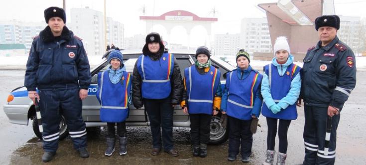 В отдаленном северном городе Красноярского края прошла акция для водителей и пешеходов