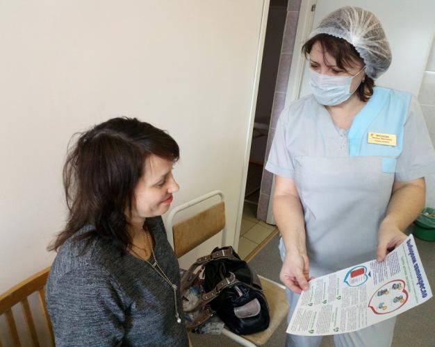 В перинатальном центре г. Рыбинска прошла акция «Безопасность начинается с пеленок»