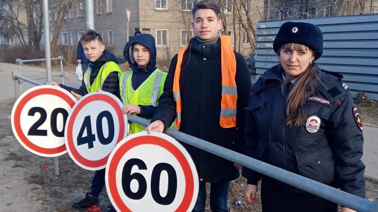 В Ивановской области сотрудники ГИБДД провели акцию «Водитель, сбавь скорость!»