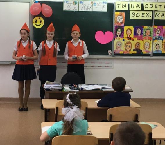 В преддверии весенних каникул школьники Саянского района стали заметнее на дороге