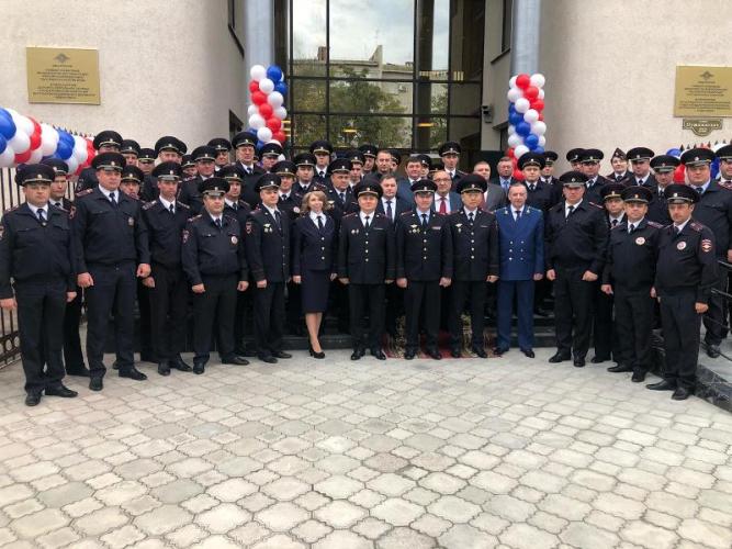 Главный автоинспектор Ставрополья Алексей Сафонов поздравил Буденновскую роту ДПС с 20-летием ее создания