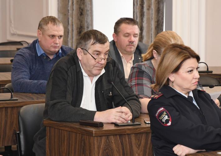 Заседание  комиссии по безопасности дорожного движения Пермского края.