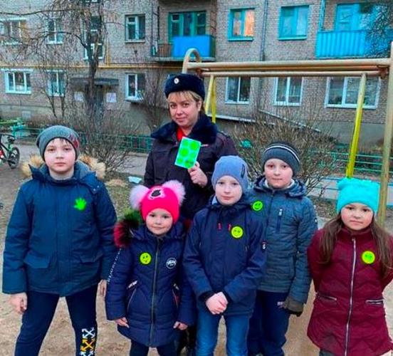Смоленские дорожные полицейские провели акцию «Безопасный двор»