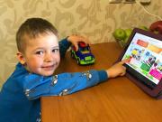 В Ейском районе, в период карантина, родители обучают детей навыкам дорожной безопасности дома