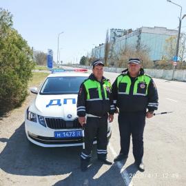 Автоинспекторы Кубани помогли экстренно доставить в больницу местного жителя