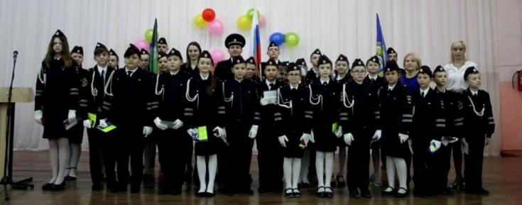 В Белгородском районе школьники пополнили ряды кадетов по линии ГИБДД