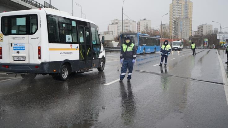 Госавтоинспекция Москвы несет службу в усиленном режиме