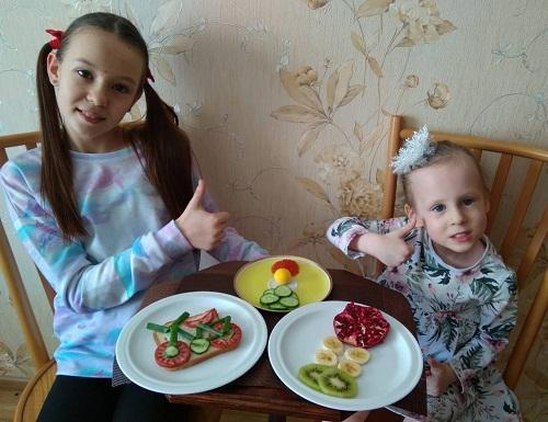 «Завтрак с ГИБДД» провели юные инспекторы города Калининграда