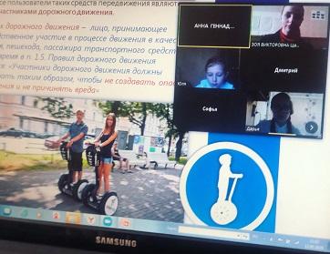 Госавтоинспекция Починковского района проводит дистанционное обучение по ПДД для учащихся школ