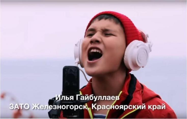 Юидовец из Красноярского края Илья Гайбуллаев снялся в музыкальном клипе на Северном полюсе