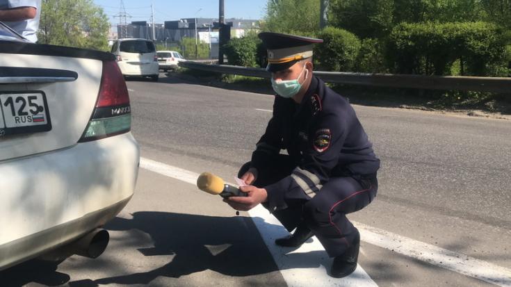 В городе Хабаровске сотрудники Госавтоинспекции провели профилактическое мероприятие «Тихий город»