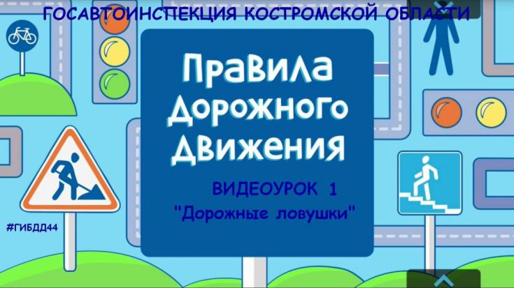 Автоинспекторы проведут юным костромичам онлайн-уроки