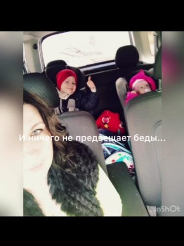 На Кубани родители ребенка, попавшего в ДТП, записали видеообращение о необходимости использования автокресла