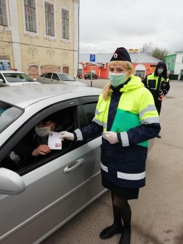 Сотрудники ГИБДД Тотемского района присоединились к областному социальному проекту «Движение Без Обмана»