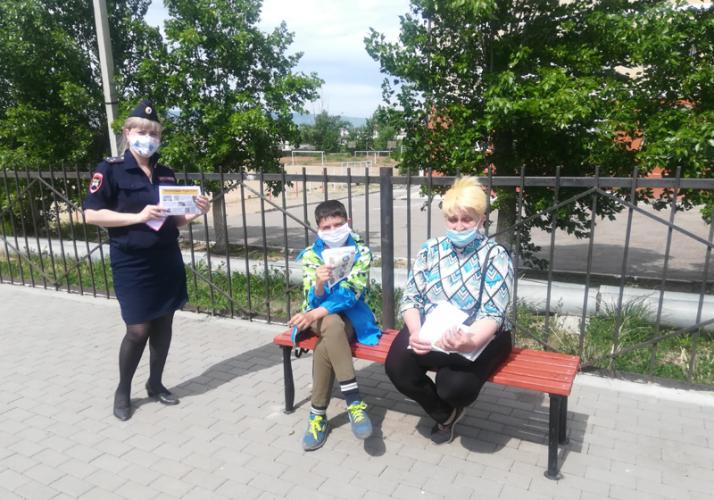 В Гусиноозерске прошло профилактическое мероприятие «Пешеход»