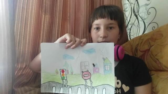 В День защиты детей Шарыповские школьники напомнили сверстникам о безопасности на дорогах