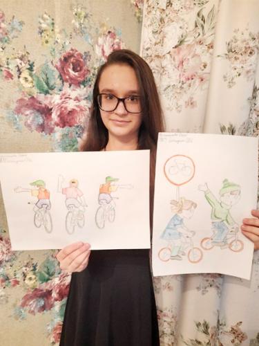 Школьники Мухоршибирского района нарисовали рисунки по ПДД