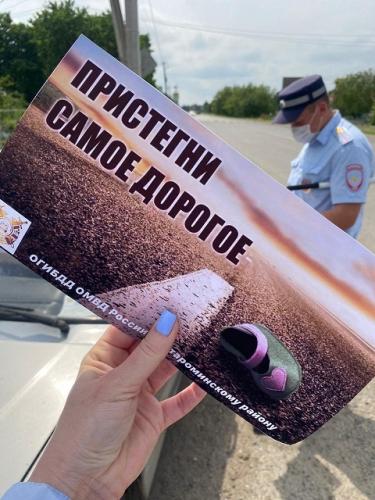 В Краснодарском крае автоинспекторы напоминают родителям о безопасности детей-пассажиров