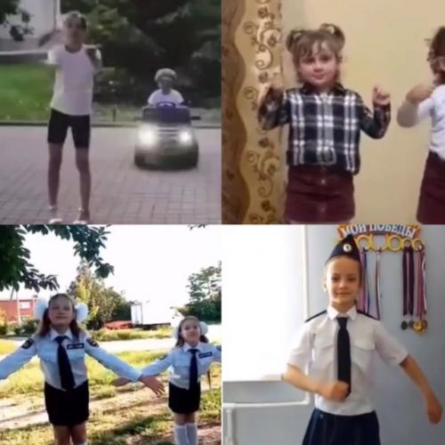 Более 2000 юных кубанских пешеходов поддержали флешмоб «Я соблюдаю Правила Дорожного Движения. А вы?»