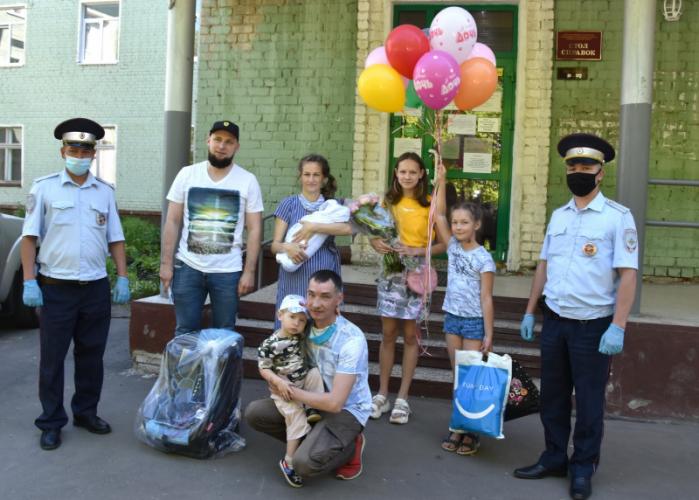 В Марий Эл благодаря профессиональным действиям сотрудников ГИБДД на свет появилась здоровая малышка