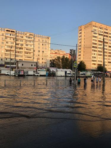 Моя остановка превратилась в море