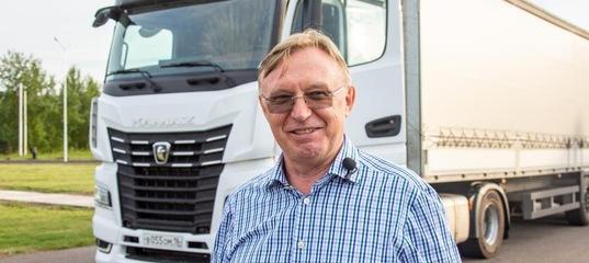 Сергей Когогин протестировал КАМАЗ-54901 на трассе М-7