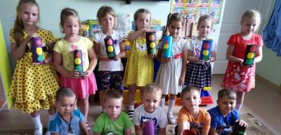 В Красноярском крае около тысячи дошкольников отметили Международный день светофора