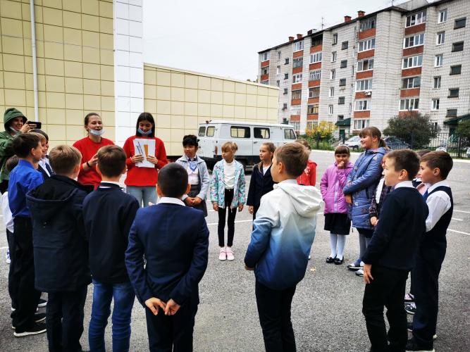 В «Неделю безопасности» томские школьники изучают безопасный путь в школу