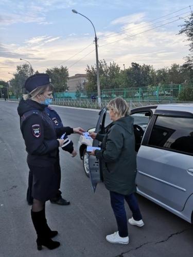 Профилактическая акция «Мой ребенок в автокресле» в г. Гае