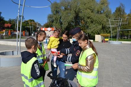 В Смоленской области сотрудниками Госавтоинспекции проведена акция «Безопасный двор»