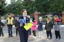 Акция "Посвящение первоклассников в пешеходы"