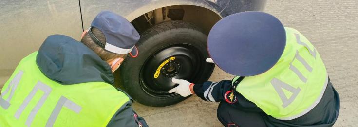 В Татарстане автоинспекторы помогли автоледи с детьми, оказавшейся в трудной ситуации