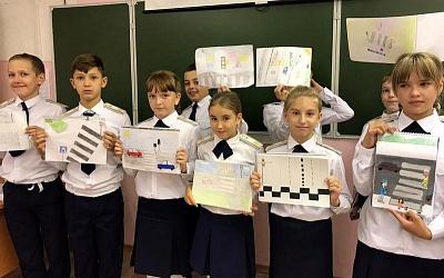 АВТОИНСПЕКТОРЫ И ЮИДОВЦЫ НОВОСИБИРСКОЙ ОБЛАСТИ ПРОВЕЛИ КОНКУРС РИСУНКОВ И АППЛИКАЦИЙ «БЕЗОПАСНАЯ ДОРОГА»