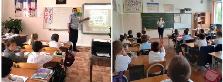 Юные пешеходы Кабардино-Балкарии участвуют в «Осенних минутках дорожной безопасности»