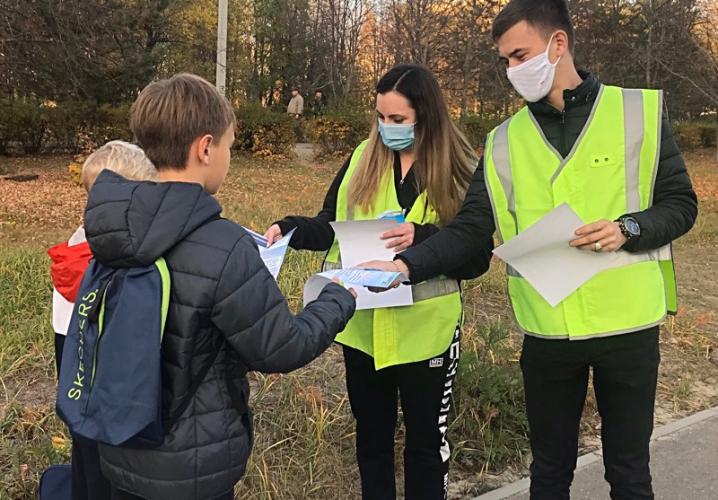 В Волжском районе сотрудники ГИБДД и общественники провели совместные мероприятия