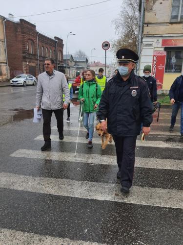 В Ярославской области прошла акция «Белая трость»