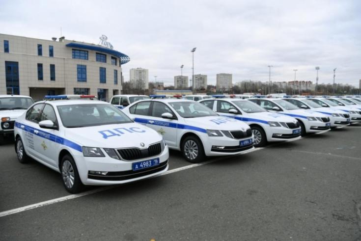 Новые патрульные автомобили.