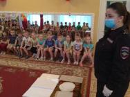 Госавтоинспекция города Кимры продолжает знакомить дошколят с Правилами дорожного движения