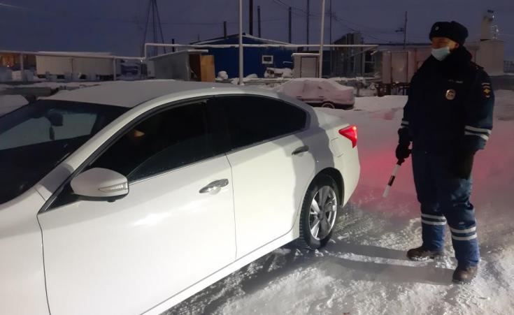 автоинспекторы провели профилактическую работу с водителями-родителями