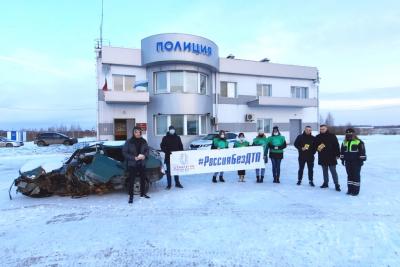 Акции памяти жертв ДТП прошли на федеральных автодорогах Тюменской области
